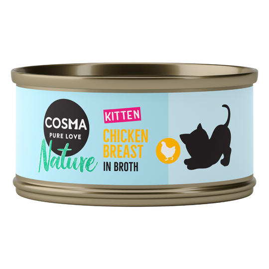 Cosma Nature Kitten 6 x 70 g - kana