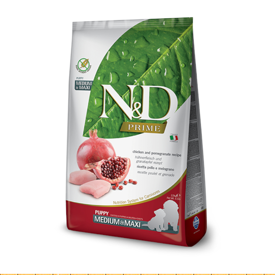 Farmina N&D Prime Canine Chicken & Pomegranate Puppy Medium/Maxi - 12 kg