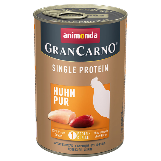 Animonda GranCarno Adult Single Protein -säästöpakkaus 24 x 400 g - kana