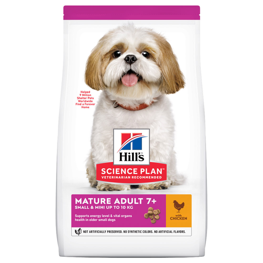 Hill's Science Plan Mature Adult 7+ Small & Mini Chicken - 3 kg
