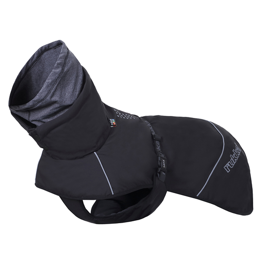 Rukka® Warmup -koirantakki, musta - selän pituus noin 38 cm (koko 35)