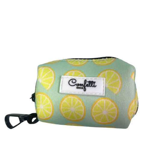 Confetti Dogs - Dog Waste Bag Holder Lemons - (PPO0726S)