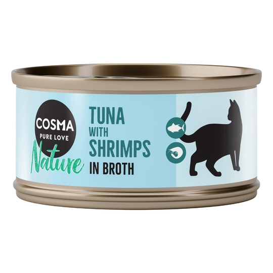 Cosma Nature 6 x 70 g - tonnikala & katkarapu