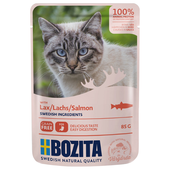 Bozita Chunks in Gravy Pouch 24 x 85 g - lohi
