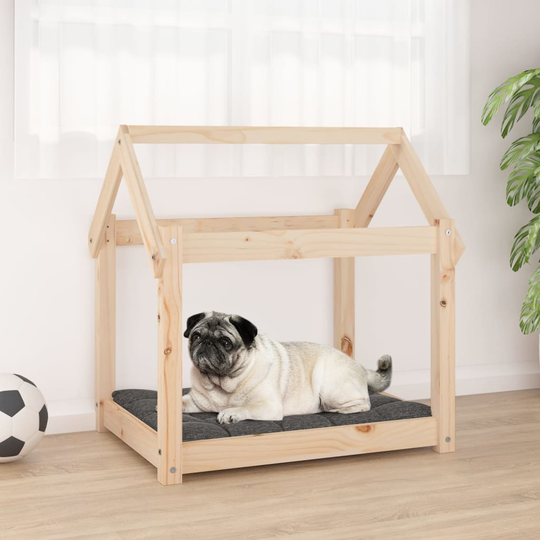 vidaXL Koiransänky 71x55x70 cm täysi mänty