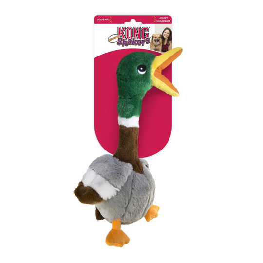 KONG Shakers Honkers Duck - L-koko: P 18 x L 15 x K 46 cm