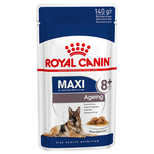 Royal Canin Maxi Ageing in Gravy - 10 x 140 g