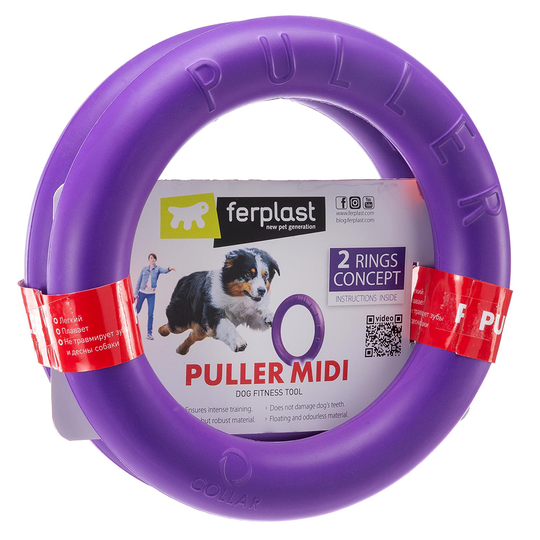 Ferplast Puller -koiranlelu - Midi: Ø 19 cm