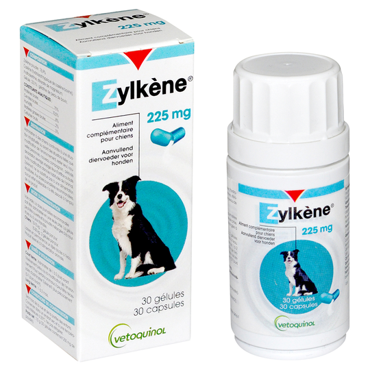 Zylkene-kapselit 225 mg 10 - 30 kg painaville koirille - 30 kpl