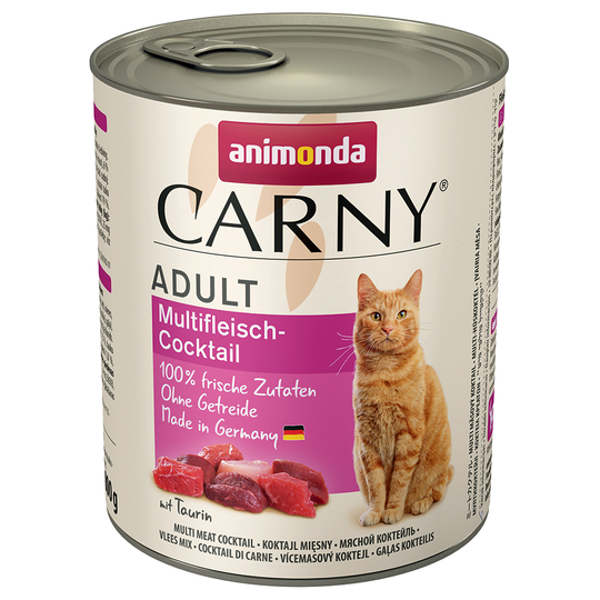 Animonda Carny Adult -säästöpakkaus 24 x 800 g - lihalautanen