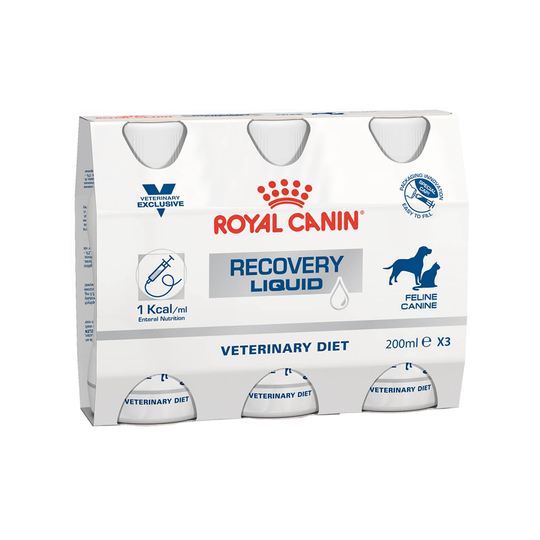 Royal Canin Veterinary Recovery Liquid - 3 x 200 ml