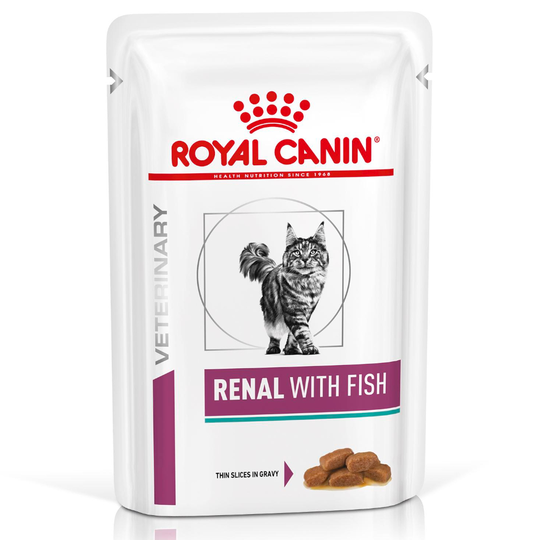 Royal Canin Veterinary -säästöpakkaus 24 x 100 g / 85 g - Renal Fish (24 x 85 g)