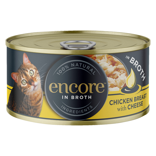 Encore-purkki 16 x 70 g - kananrintaa ja juustoa