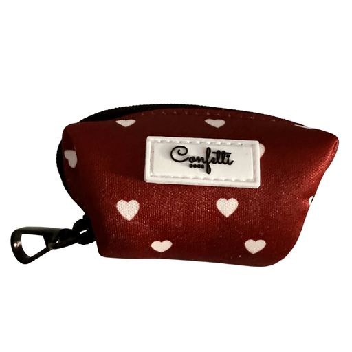 Confetti Dogs - Dog Waste Bag Holder Hearts - (PPO2419S)
