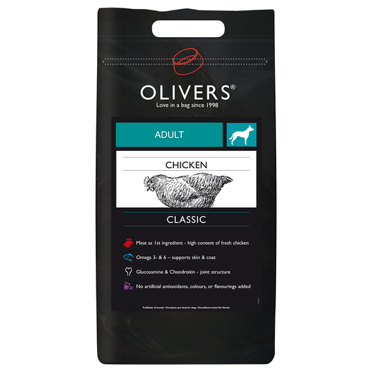 Oliver's Adult Medium Breed Chicken - 12 kg