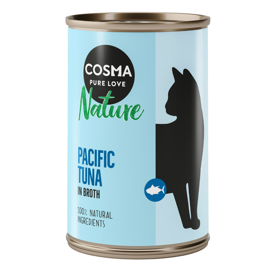 Cosma Nature 6 x 140 g - tyynenmeren tonnikala