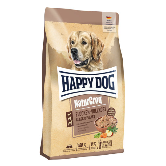 Happy Dog Premium NaturCroq hiutaleet -täysravinto - Säästöpakkaus: 2 x 10 kg