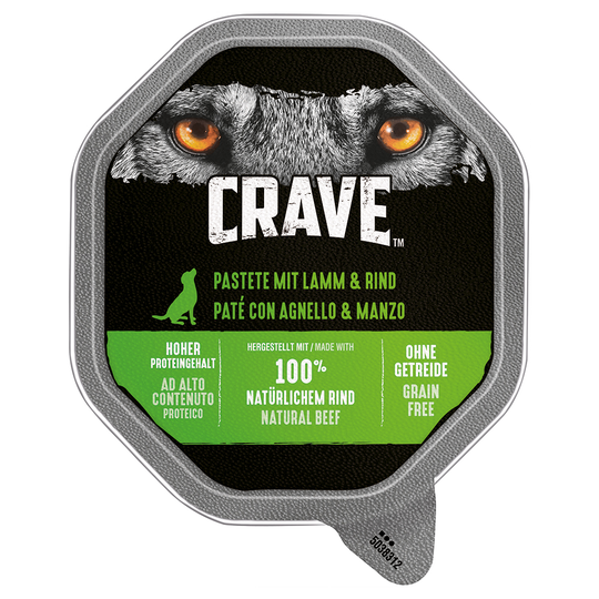 Crave Adult Paté - 150 g lammas & nauta
