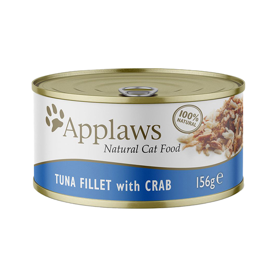 Applaws in Broth -kissanruoka 6 x 156 g - tonnikala & rapu