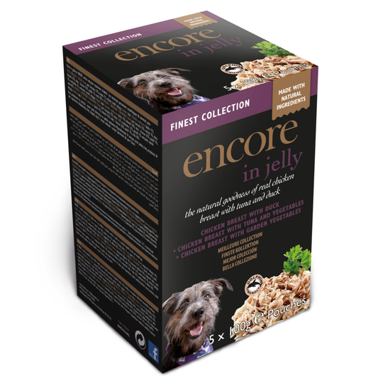 Encore Jelly Pouch Mix 5 x 100 g - Finest Collection