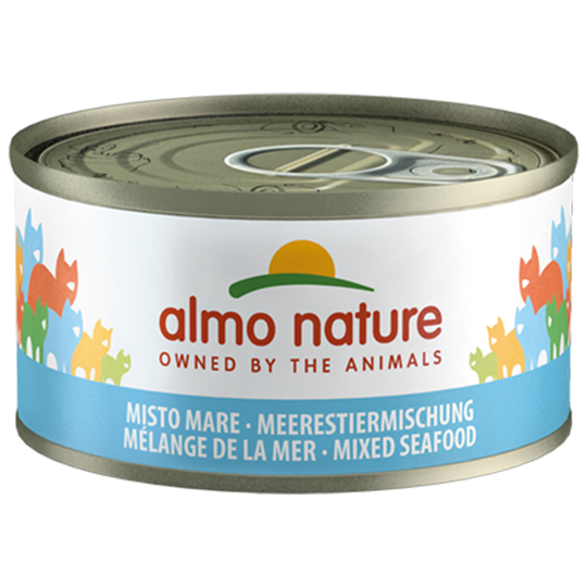 Almo Nature Legend-säästöpakkaus: 48 x 70 g - seafood mix hyytelössä
