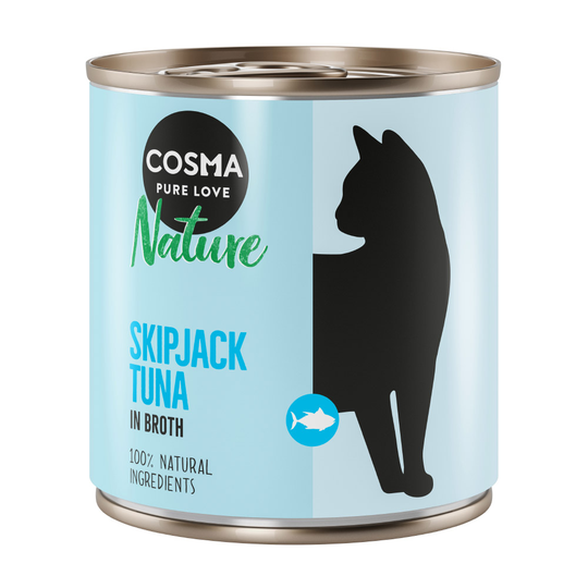 6 x 280 g Cosma Nature erikoishintaan! - boniitti
