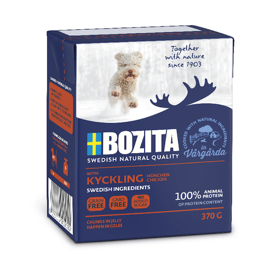 Bozita Chunks in Jelly 6 x 370 g - kana