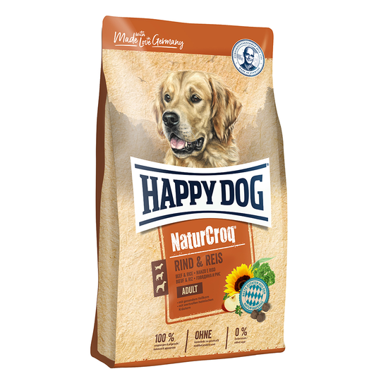 Happy Dog NaturCroq Beef & Rice - 15 kg