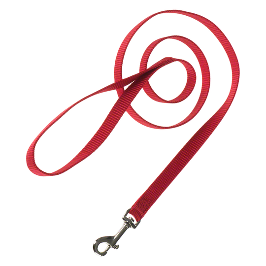 HUNTER Ecco Sport -talutushihna, punainen - pituus 110 cm, leveys 15 mm