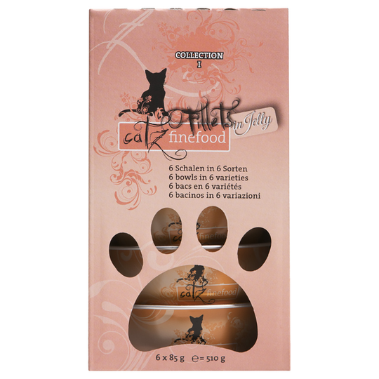Catz Finefood Fillets -tutustumispakkaus 6 x 85 g - tutustumispakkaus