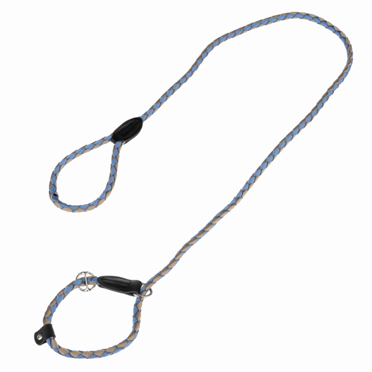 TIAKI Twist -noutajatalutin - pituus 170 cm, Ø 12 mm - sininen/harmaa