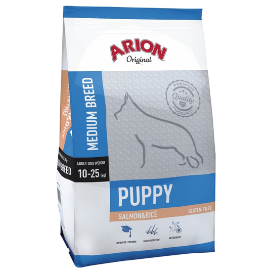 Arion Original Puppy Medium Breed Salmon & Rice - 12 kg