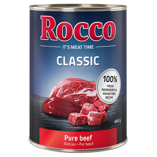 Rocco Classic 6 x 400 g - naudanliha
