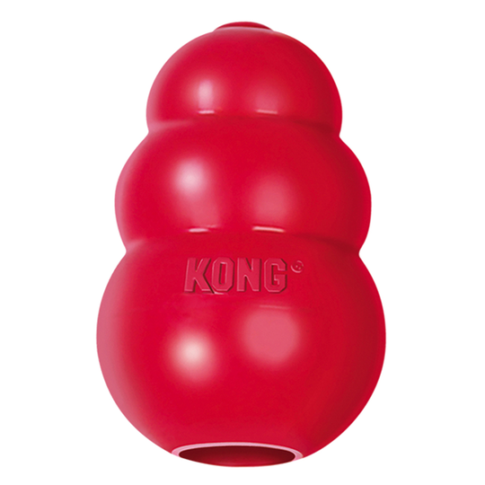 KONG Classic, punainen - Medium, noin 8 cm