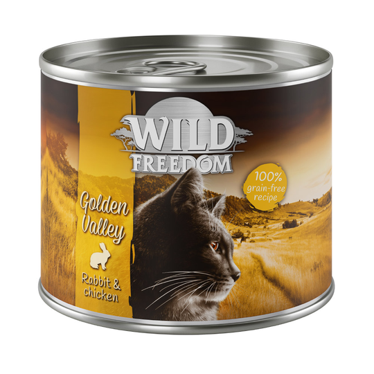 Wild Freedom yksittäispakkaus 1 x 200 g - Golden Valley - Kani & kana