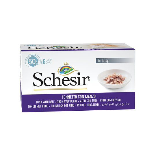 Schesir Small 6 x 50 g - tonnikala & naudanfile