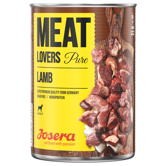 Josera Meatlovers Pure 6 x 400 g - lammas