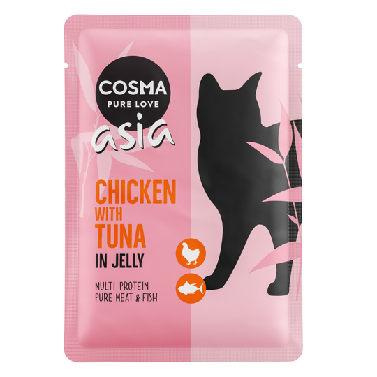 Cosma Asia Pouches 6 x 100 g - kana & tonnikala