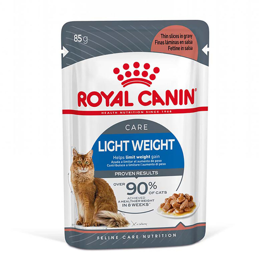 36 + 12 kaupan päälle! 48 x 85 g Royal Canin -kissanruokaa - Light Weight Care in Gravy