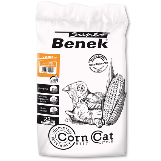 Super Benek Corn Cat Natural - 35 l (noin 22,5 kg)