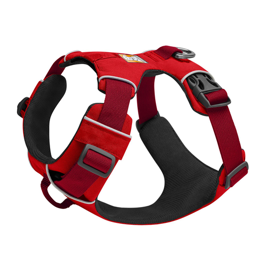 Ruffwear Front Range Harness -koiranvaljaat - koko M: rinnanympärys 69 - 81 cm, L 24 mm, punainen
