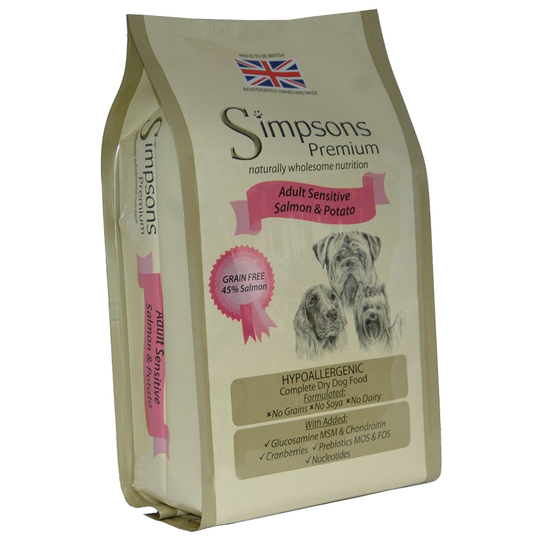 Simpson Premium Sensitive Adult Salmon & Potato - 12 kg