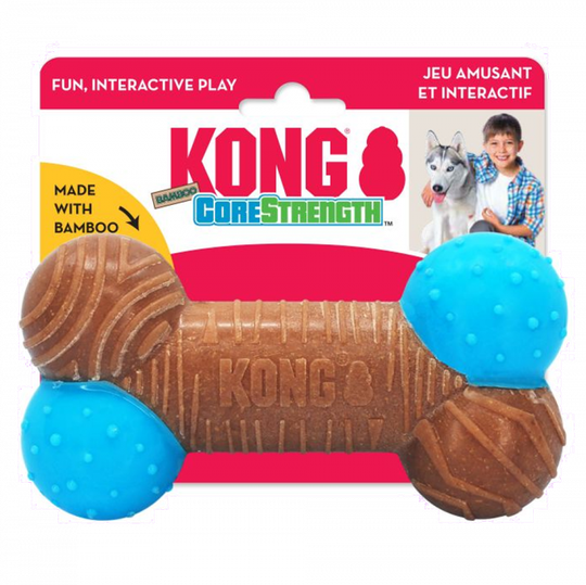 Kong - CoreStrength Bamboo Bone 16x8cm - (KONGBMB12E)