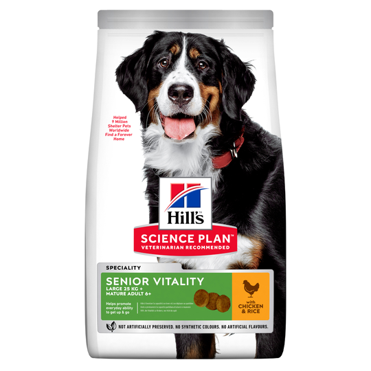 Hill's Science Plan Mature Adult 7+ Youthful Vitality Large Breed Chicken - 14 kg