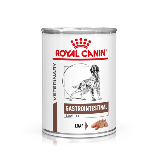 Royal Canin Veterinary Canine Gastro Intestinal Low Fat Mousse - 12 x 410 g