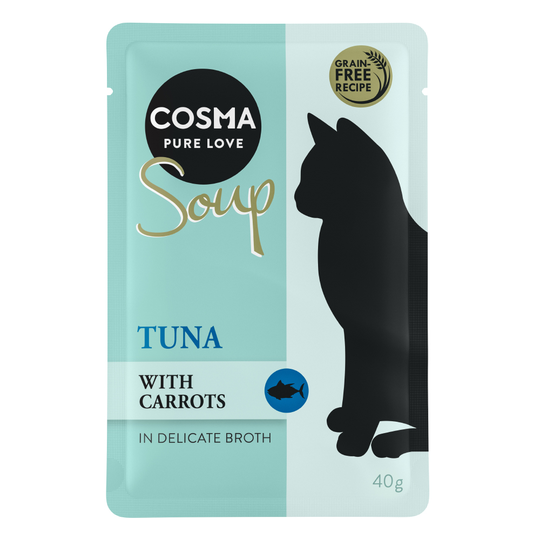 Cosma Soup 12 x 40 g - tonnikala & porkkana