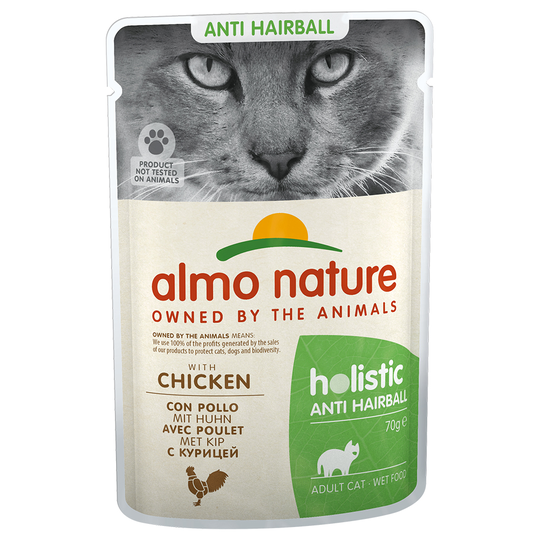 Almo Nature Holistic Anti Hairball 70g - 6 x kana