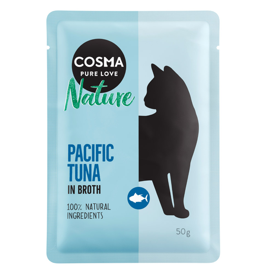 Cosma Nature Pouch 6 x 50 g - tyynenmeren tonnikala