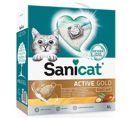 Sanicat Active Gold - 2 x 6 l