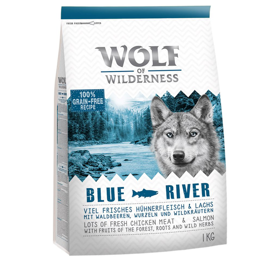 Wolf of Wilderness Blue River - lohi - 1 kg